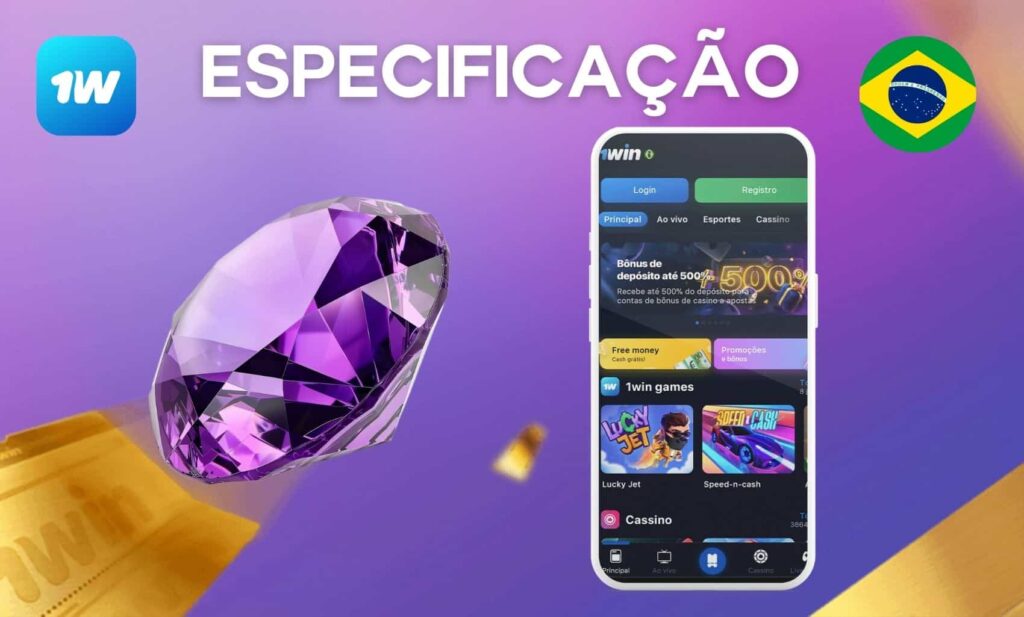 Especificação Do Aplicativo 1win Brasil l'information